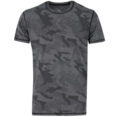 Camiseta Oxer Jacquard Camuflada - Masculina - Foto 5
