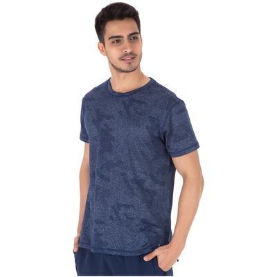 Camiseta Oxer Jacquard Camuflada - Masculina - Foto 1