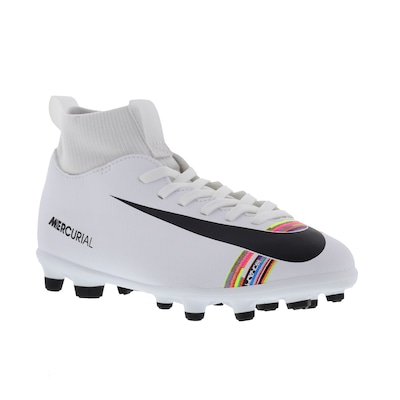 Chuteira de Campo Nike Mercurial Superfly 6 Club CR7 FG/MG - Infantil - Foto 2