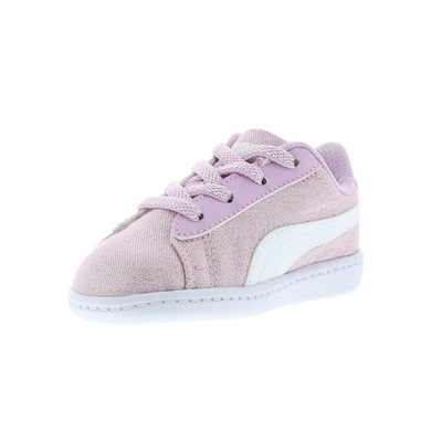 Tênis para Bebê Puma Vikky Glitz Glam AC PS BDP Feminino - Infantil - Foto 4