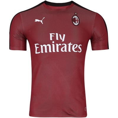 Camisa Pré-Jogo Milan 18/19 Puma - Masculina - Foto 1