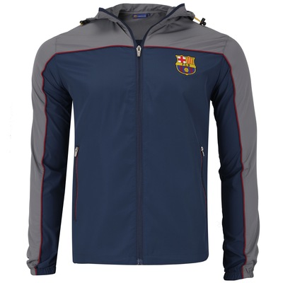 Jaqueta Corta-Vento Barcelona com Capuz - Masculina - Foto 1