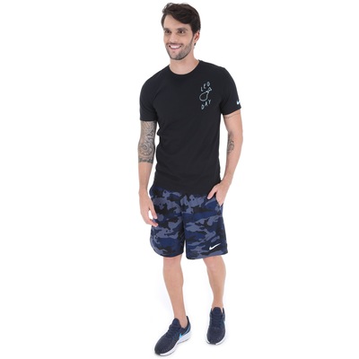 Camiseta Nike Dry DB JDQ Leg Day - Masculina - Foto 6