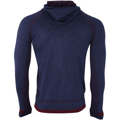 Camiseta Manga Longa Barcelona com Capuz Seamless - Masculina - Foto 2