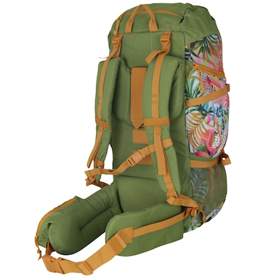 Mochila Cargueira Farm Rio Por Aí Carnaval Multicolorido - 50 Litros - Foto 3