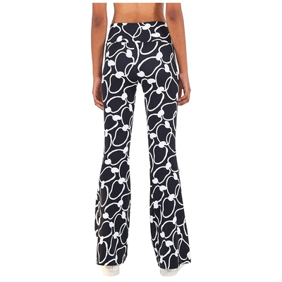 Calça Flare Farm Rio Maxi Caju - Feminina - Foto 2