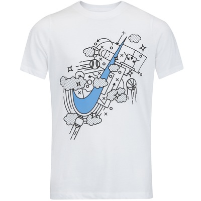 Camiseta Nike Sportswear Multi Sport Swoosh - Infantil - Foto 1