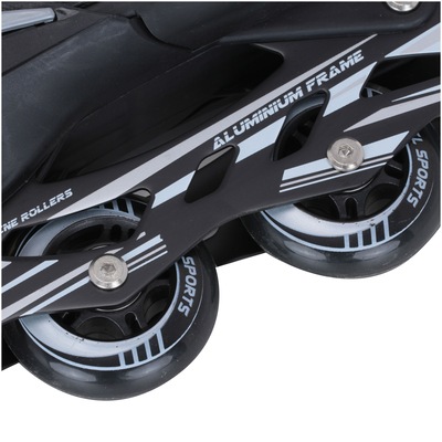 Patins Bel Fix Roller Aluminum 500 - In Line - Fitness - ABEC 9 - Ajustável - Adulto - Foto 4