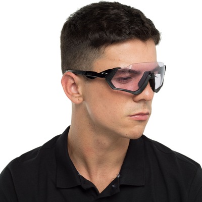Óculos de Sol Oakley Flight Jacket Prizm - Unissex - Foto 2