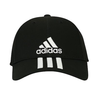 Boné Aba Curva adidas Essentials 3S Cotton - Strapback - Adulto - Foto 3