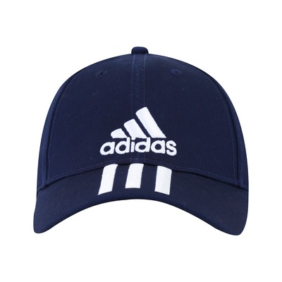 Boné Aba Curva adidas Essentials 3S Cotton - Strapback - Adulto - Foto 3