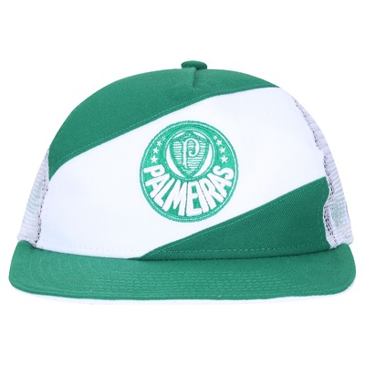 Boné Aba Reta do Palmeiras New Era 950 - Snapback - Trucker - Adulto - Foto 1