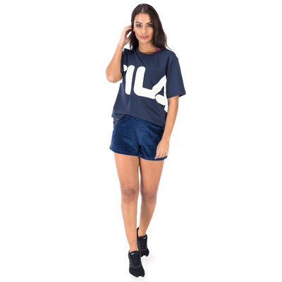 Camiseta Fila Letter Box - Feminina - Foto 4