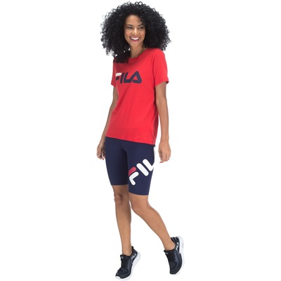 Camiseta Fila Basic Letter - Feminina - Foto 4