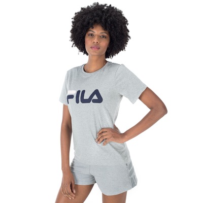Camiseta Fila Basic Letter - Feminina - Foto 2