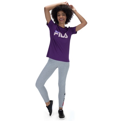Camiseta Fila Basic Letter - Feminina - Foto 4
