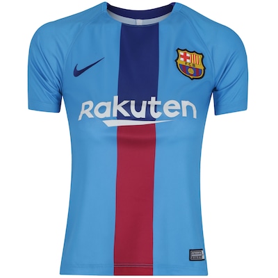 Camisa de Treino Barcelona 19/20 Nike - Infantil - Foto 1