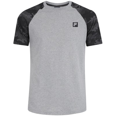 Camiseta Fila Sports Camo Raglan - Masculina - Foto 5