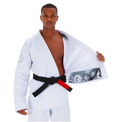 Kimono Jiu-Jitsu Keiko Balance BCO - Adulto - Foto 6