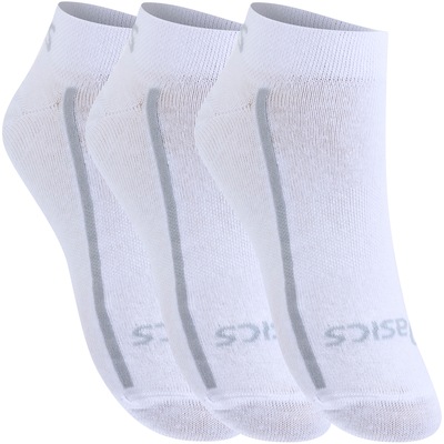 Kit de Meias Asics Soft Cotton com 3 Pares - Adulto - Foto 3