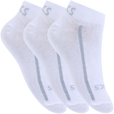 Kit de Meias Asics Soft Cotton com 3 Pares - Adulto - Foto 1