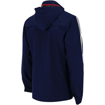 Jaqueta de Chuva do São Paulo 2019 com Capuz adidas - Masculina - Foto 4