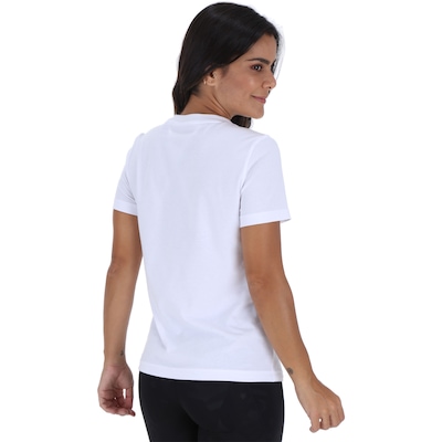 Camiseta adidas Essentials Linear Slim - Feminina - Foto 3
