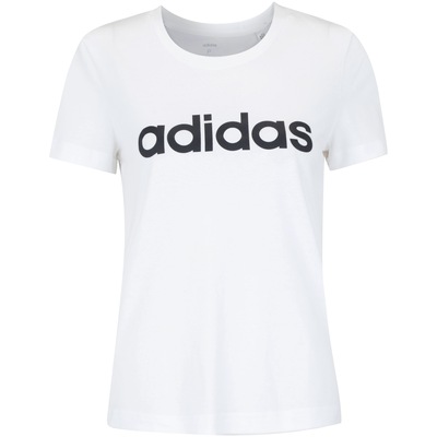Camiseta adidas Essentials Linear Slim - Feminina - Foto 5