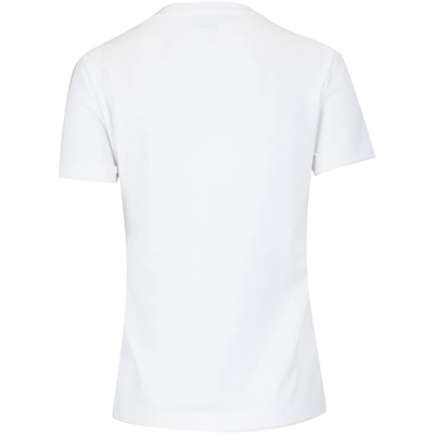 Camiseta adidas Essentials Linear Slim - Feminina - Foto 6