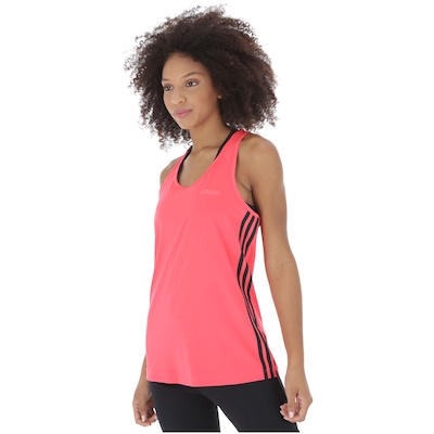 Camiseta Regata adidas Design To Move D2M 3-Stripes Tank - Feminina - Foto 2