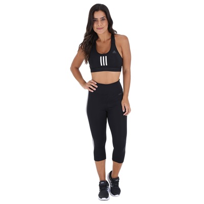 Top Fitness com Bojo adidas DRST Alphaskin Sport 3S - Adulto - Foto 4