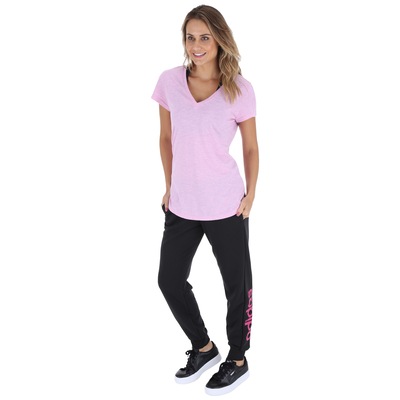 Calça Moletinho adidas Linear Essentials - Feminina - Foto 5