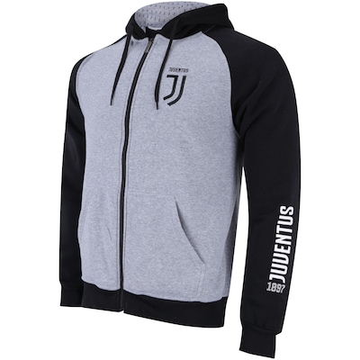 Jaqueta de Moletom Juventus 19 com Capuz - Masculina - Foto 3