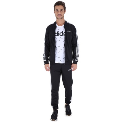 Agasalho adidas Back 2 Basic 3S Track - Masculino - Foto 6