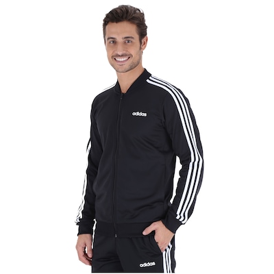Agasalho adidas Back 2 Basic 3S Track - Masculino - Foto 2