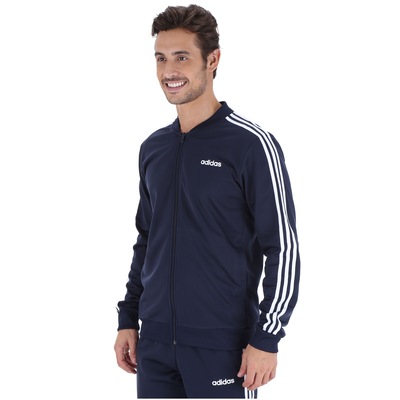 Agasalho adidas Back 2 Basic 3S Track - Masculino - Foto 2