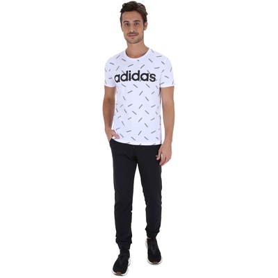 Camiseta adidas AOP Print Tee - Masculina - Foto 4