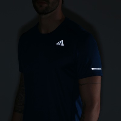 Camiseta adidas Run 19 - Masculina - Foto 4