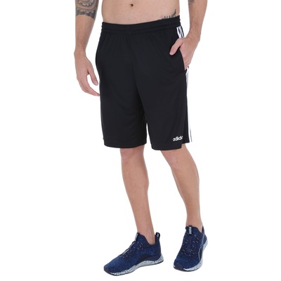 Bermuda adidas D2M Climacool 3S Knit - Masculina - Foto 1