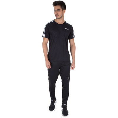 Camiseta adidas D2M 3S 19 - Masculina - Foto 4