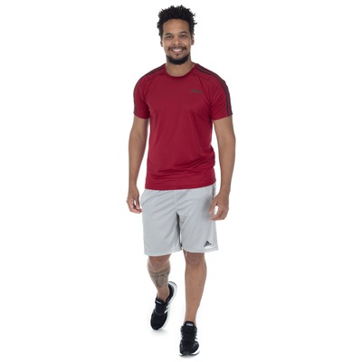 Camiseta adidas D2M 3S 19 - Masculina - Foto 5