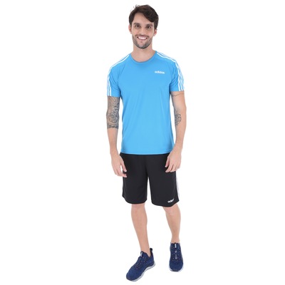 Camiseta adidas D2M 3S 19 - Masculina - Foto 5