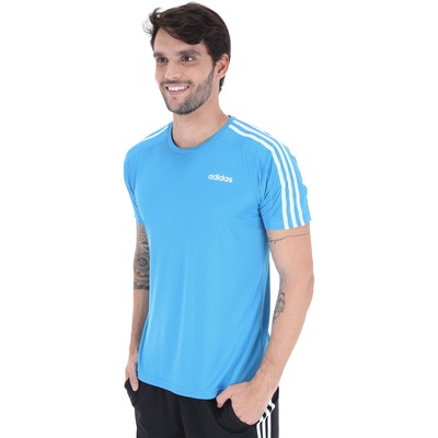 Camiseta adidas D2M 3S 19 - Masculina - Foto 2