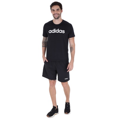 Camiseta adidas D2M Logo 19 - Masculina - Foto 4