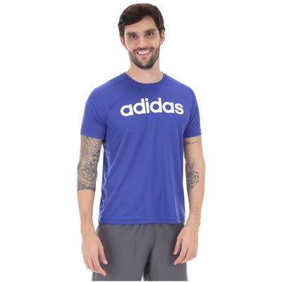 Camiseta adidas D2M Logo 19 - Masculina - Foto 1