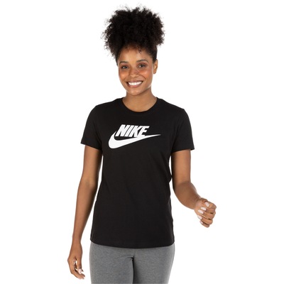 Camiseta Nike Sportswear Essential Icon Futura - Feminina - Foto 2