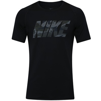 Camiseta Nike Pro Top SS Fttd 2L Camo - Masculina - Foto 5