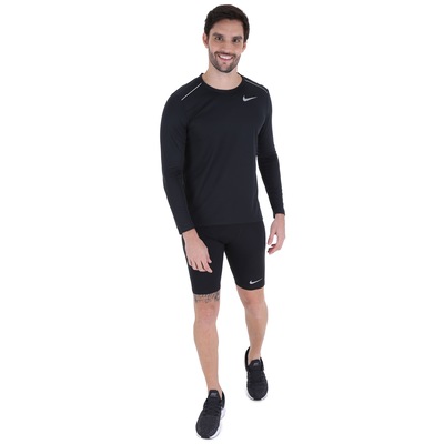 Camiseta Manga Longa Nike Dry Miler - Masculina - Foto 6