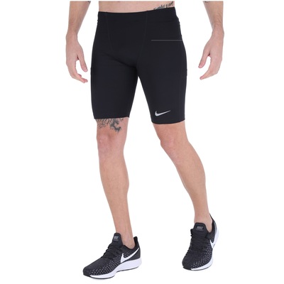 short nike power tight half fast masculino