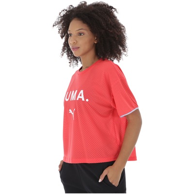 Camiseta Puma Chase Mesh - Feminina - Foto 1